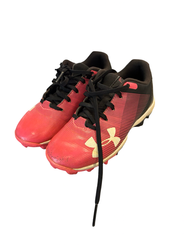 Used Under Armour CLEATS BB/SB Cleats Pink Youth 12.0 11682-S000137501