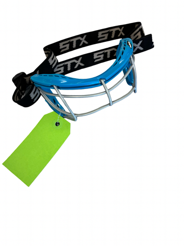 Used STX GOGGLES Lacrosse Facial Protect Royal Blue MD 11682-S000137549