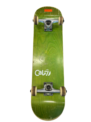 Used CAL 7 Complete Skateboard Green 8" 11682-S000137545