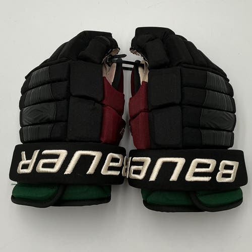 Arizona Coyotes Stecher Bauer Pro Series Gloves 13" Pro Stock (Used)