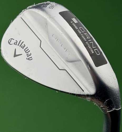 Callaway Opus Chrome Sand SW Wedge 56-12* S-Grind Steel Dynamic Gold Mid 115 NEW
