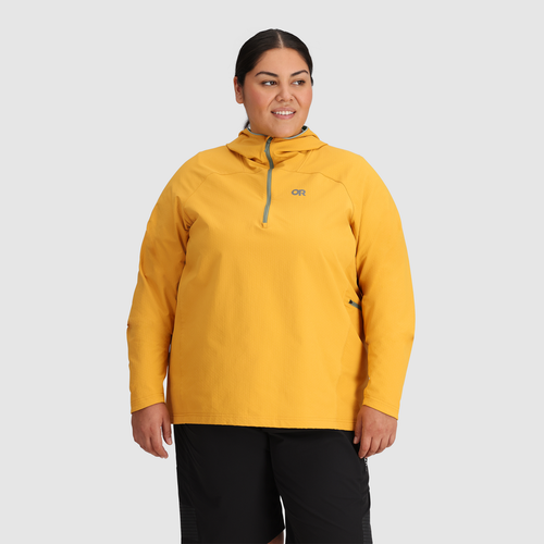 Freewheel MTB Half Zip 1X Women's Hoodie Caramel (New)