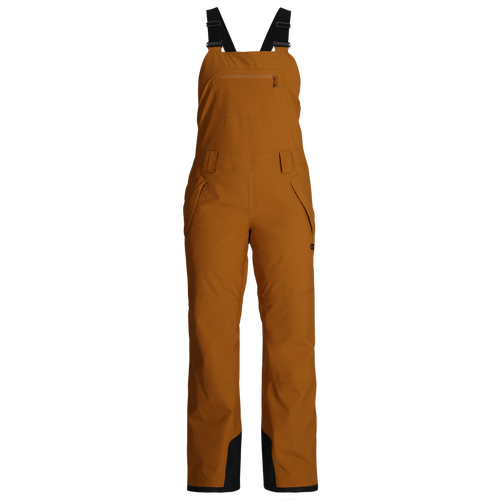 Women's Snowcrew Bibs L Women's Brown (New)