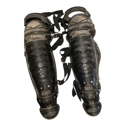 Diamond Catchers Leg Guards Black Youth 11443-S000207953