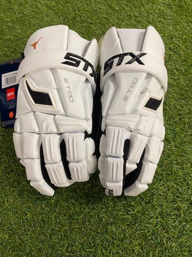 STX Cell III Lacrosse Gloves | Size Large (13")