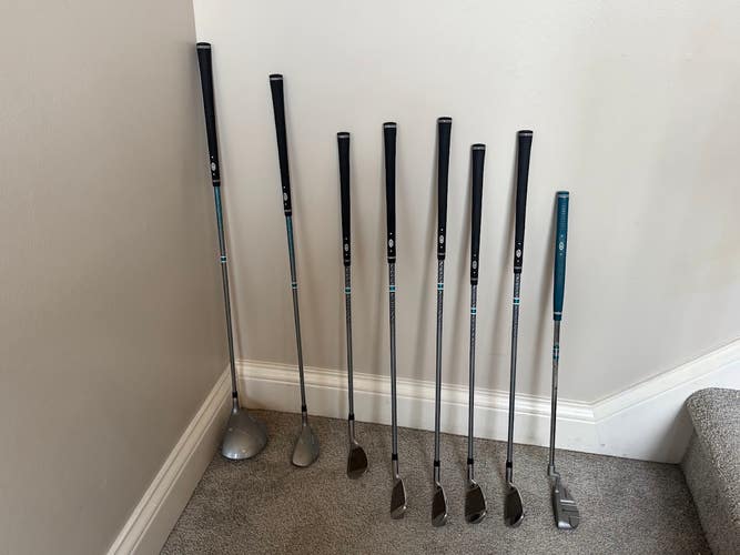 Junior 2024 US Kids Golf Ultralight WT-20u Left Hand Clubs (Full Set) Junior 8 Pieces (Used)