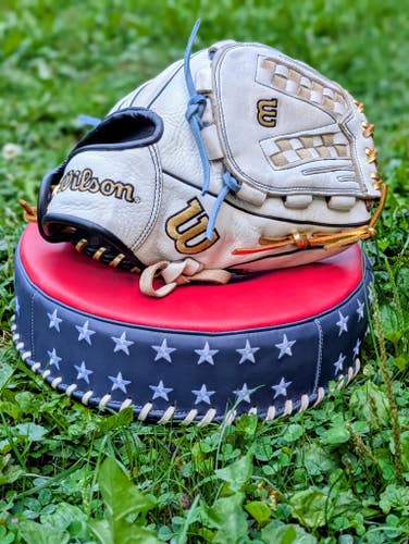 Wilson A1000 A10RF22V125 Baseball Glove Custom Relace Fall Ball