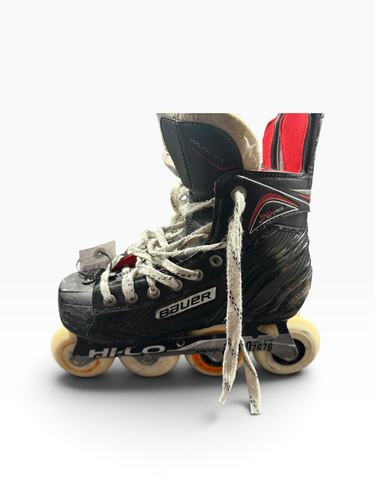 Used Bauer XR300 Senior Roller Quad Skates Black Senior 6 11375-S000381388
