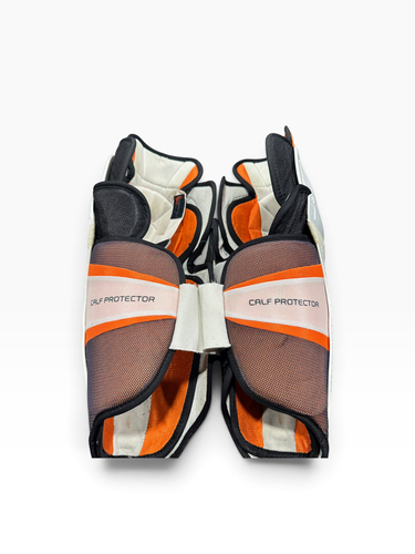 Used Bauer ONE 60 Senior Shin Guards White 15" 11375-S000381381