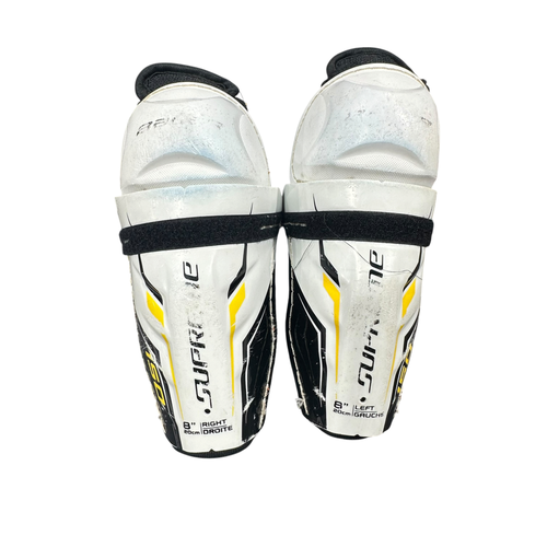 Used Bauer SUPREME 150 Youth Shin Guards None 8" 11375-S000381326