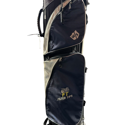 Used Wilson STAFF Mens Stand Bag Black 11375-S000381265