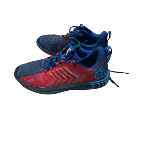Used K-Swiss ULTRASHOT Basketball Shoes M Red Senior 10.5 11706-S000385621