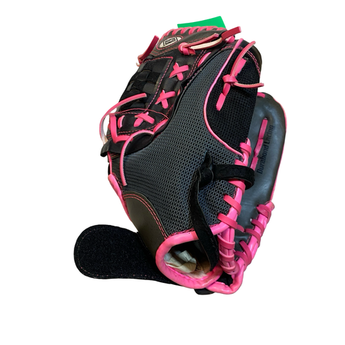 Used Franklin 22321 BB/SB Glove RH Throw Black 12" 11706-S000385573