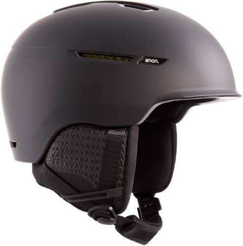 NEW 2022 Anon Logan WaveCel Adult Helmet - Black (Size Small: 52–55cm)