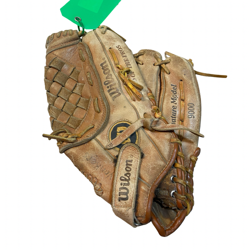 Used Wilson SIGNATURE 9000 BB/SB Glove RH Throw Brown 12" 11706-S000385859