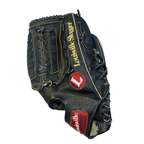 Used Louisville Slugger HBG9 BB/SB Glove RH Throw Black 13 1/2" 11706-S000385846