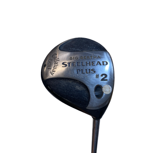 Used Callaway BIG BERTHA STEELHEAD PLUS Mens Fairway Wood RH 2 Wood 11706-S000385716
