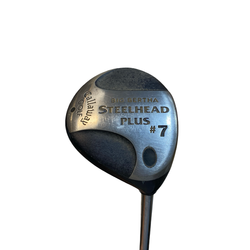 Used Callaway BIG BERTHA STEELHEAD PLUS Mens Fairway Wood RH 7 Wood 11706-S000385715