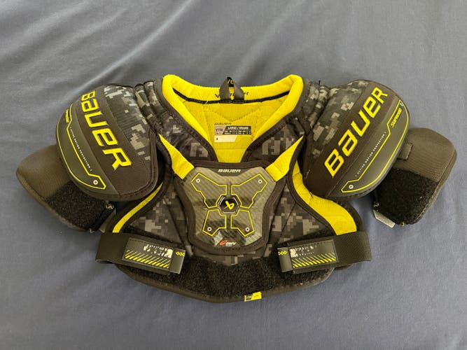 Bauer Supreme Mach Shoulder Pads Youth Large (Used)