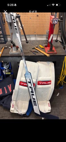True AX9 Regular Goalie Stick 27" Paddle Pro Stock (New)