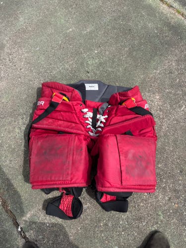 Senior Large Bauer Pro Hockey Goalie Pants (Used)