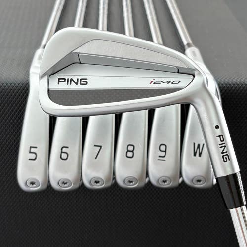 PING I240 IRON SET 4-W BLACK DOT