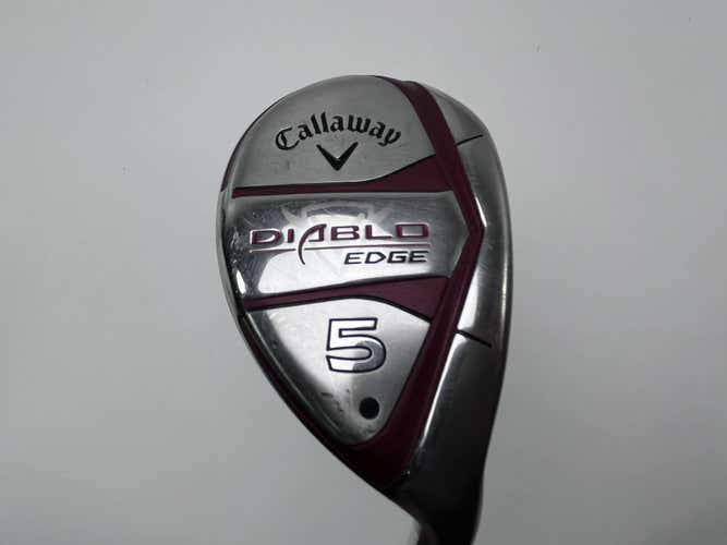 Callaway Diablo Edge 5 Hybrid 27* 55g Senior Graphite Mens RH