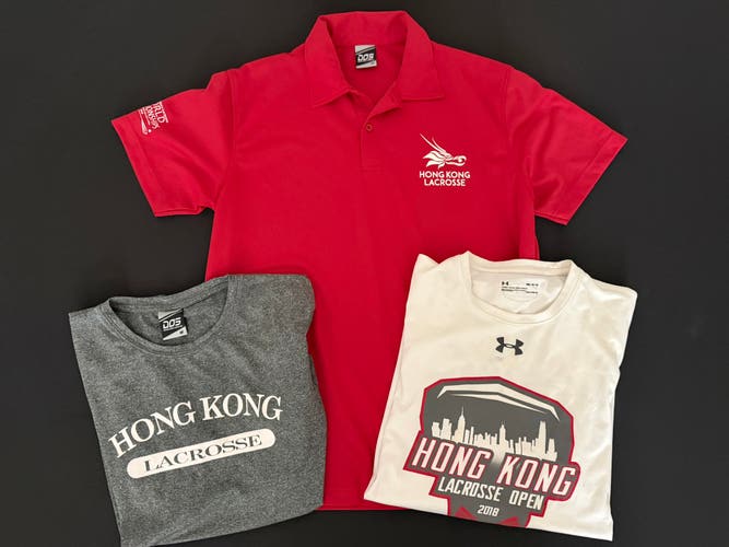 [LOT OF 3] Nike Hing Kong Lacrosse Medium Men's Nike Shirts