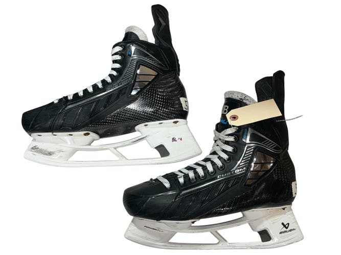 True SVH Pro Hockey Skates Bakersfield Condors Pro Stock Size 10 (Used) 5816