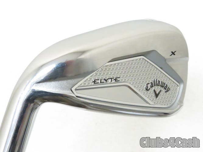 Callaway Elyte X Single 7 iron Denali Charcoal 65g 5.5 Regular .. LEFT LH  MINT