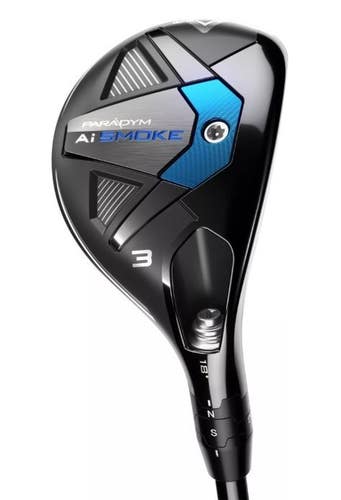 Callaway Paradym Ai Smoke Mens 3-Hybrid 3H-18* Tensei CR 55 Regular NEW!