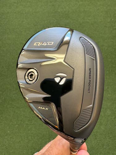 New Taylor Made QiD4 Max 7 Hybrid 34 Deg 50 Gram Regular Flex Reax Shaft