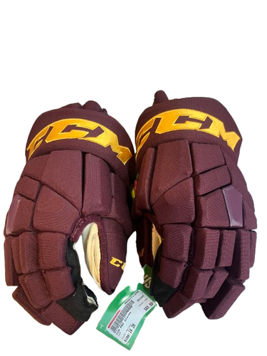 Used CCM PRO Senior Gloves Maroon 14" 11698-C000255295