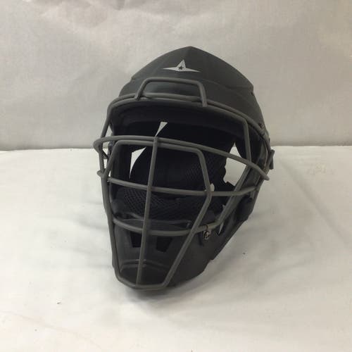 All Star MVP5 Matte Black Catcher's Mask Size Small(Used)