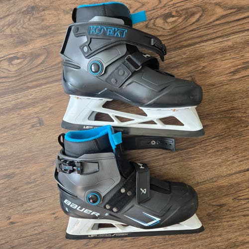 Bauer Konekt HF3 Hockey Goalie Skates Regular Width 9 (Used)