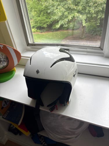 Unisex Large Sweet Protection Carbon Helmet (Used) FIS Legal