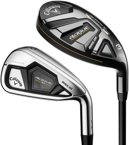 Callaway Rogue ST Max OS Lite Combo Iron Set 5/6H+7-PW+AW (Graphite Cypher 60,