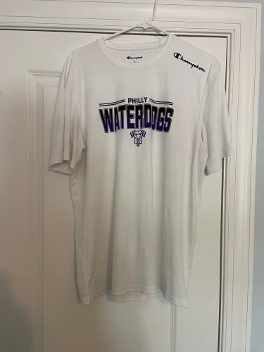White XL Men's Champion Shirt (Used)