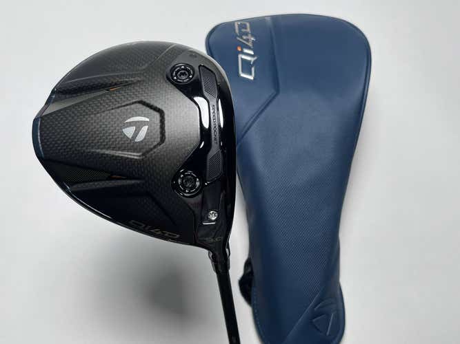 TaylorMade Qi4D Driver 9* Mitsubishi Chemical Reax 50g Stiff Graphite Mens RH HC