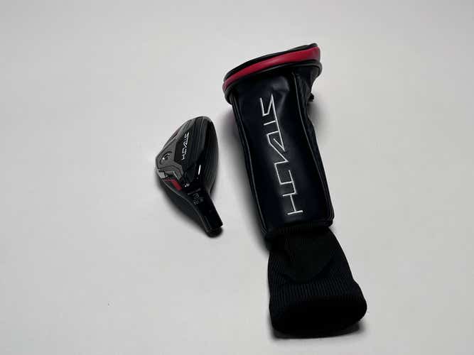 TaylorMade Stealth Plus Rescue 3 Hybrid 19.5* HEAD ONLY Mens RH HC NEW