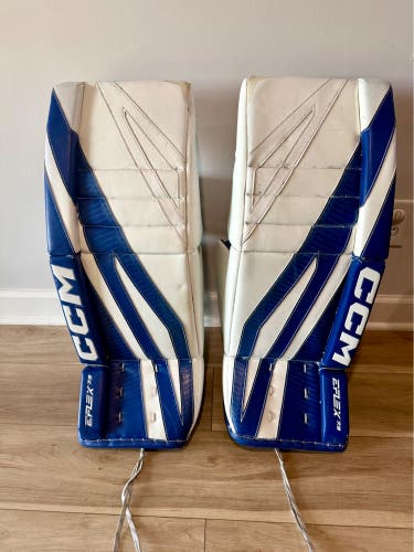 30+1” CCM EFlex 7 Goalie Leg Pads (Used)