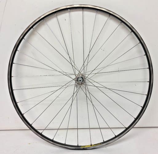 Vintage Wolber T 430 Alpine Aluminum 700C Front Wheel Shimano 600 Tricolor Hub