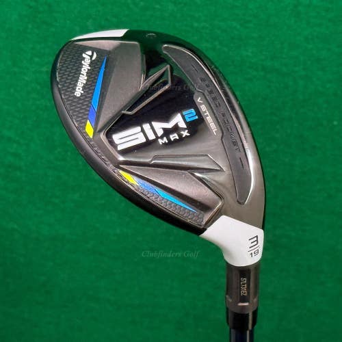 TaylorMade SIM2 MAX Rescue 19 3 Hybrid Fujikura Ventus Blue 7-S Stiff