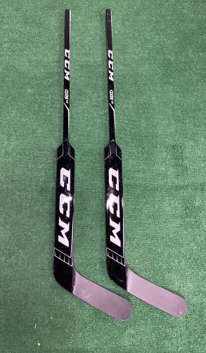 2-Pack | CCM Axis 1.5 Goalie Stick | 24" Paddle (Regular)