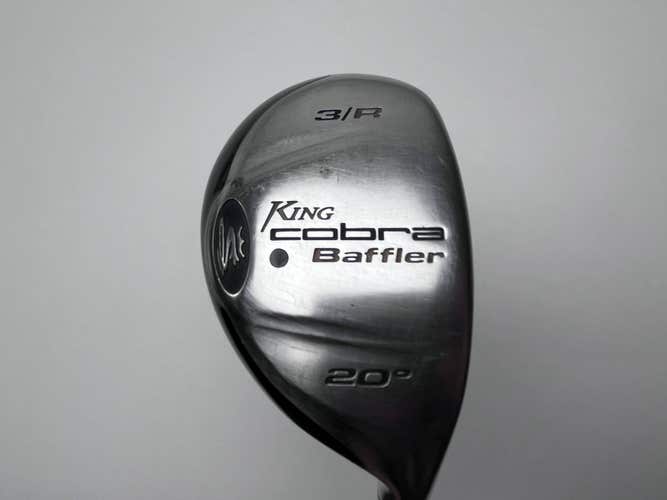 Cobra Baffler 2005 3 Hybrid 20* Aldila NV HL 65g Stiff Graphite Mens RH