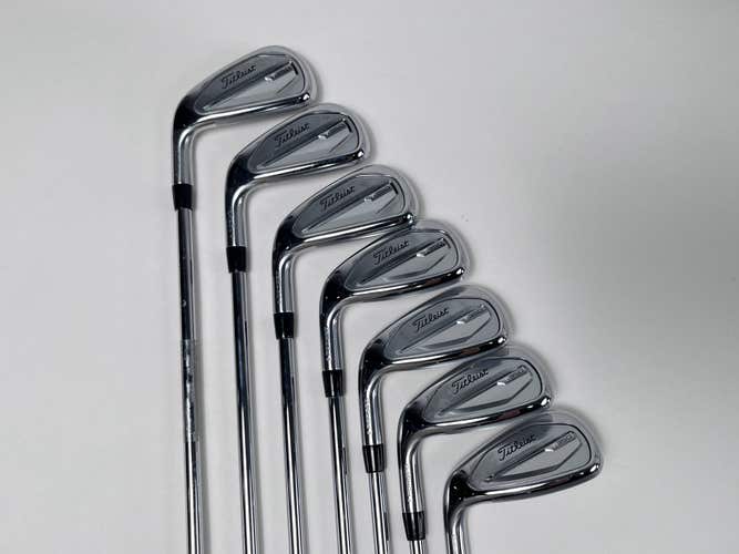 LEFTY Titleist T350 2023 Iron Set 5-PW+GW True Temper AMT R300 Red Regular LH