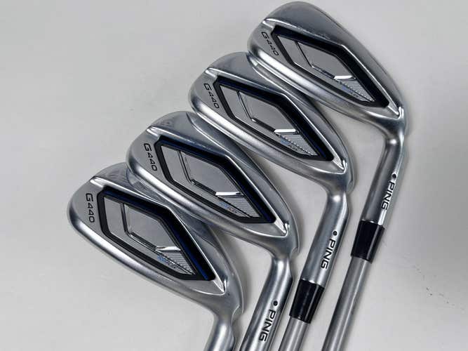 Ping G440 Iron Set 8-PW+GW Black Dot Alta Quick 35g Senior Graphite Mens RH