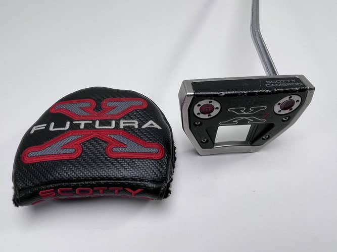 Scotty Cameron Futura X7M Dual Balance Putter 38" Mens RH HC - NEW 17" Long Grip
