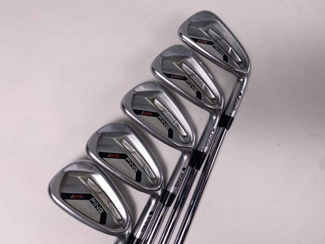 Ping i25 Iron Set 6-PW Black Dot CFS Stiff Steel Mens RH