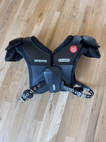 Small Adult Battle Defender Shoulder Pads (New)